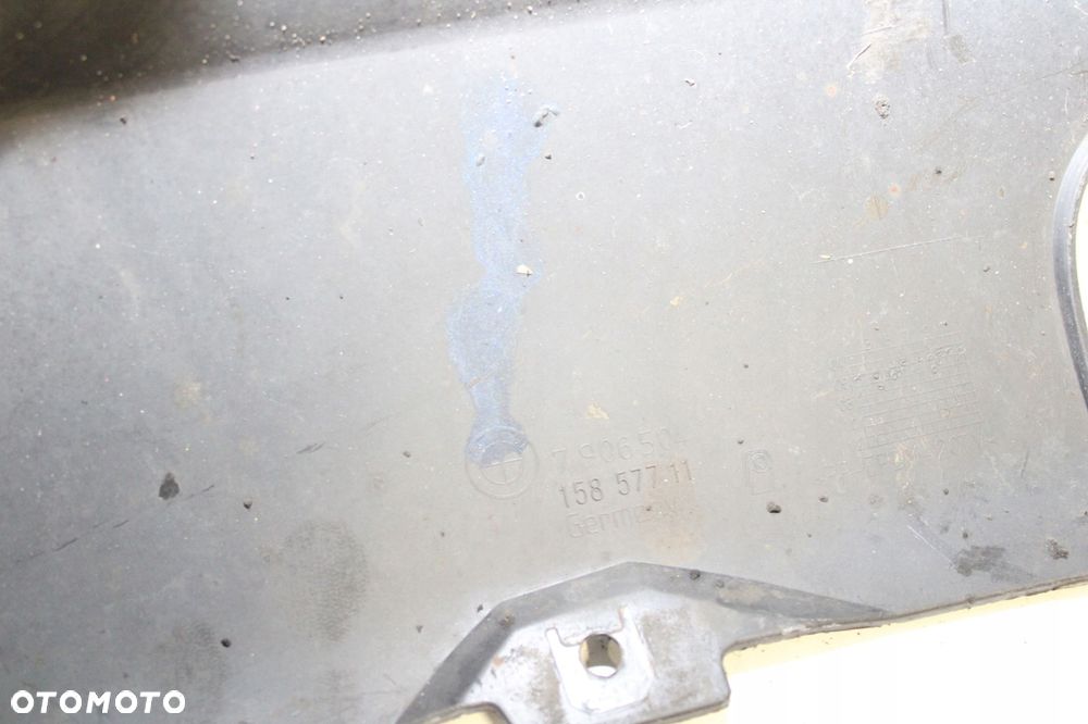 BMW E90 E91 SPOILER ZDERZAKA TYŁ MPAKIET 7906504 DYFUZOR - 9