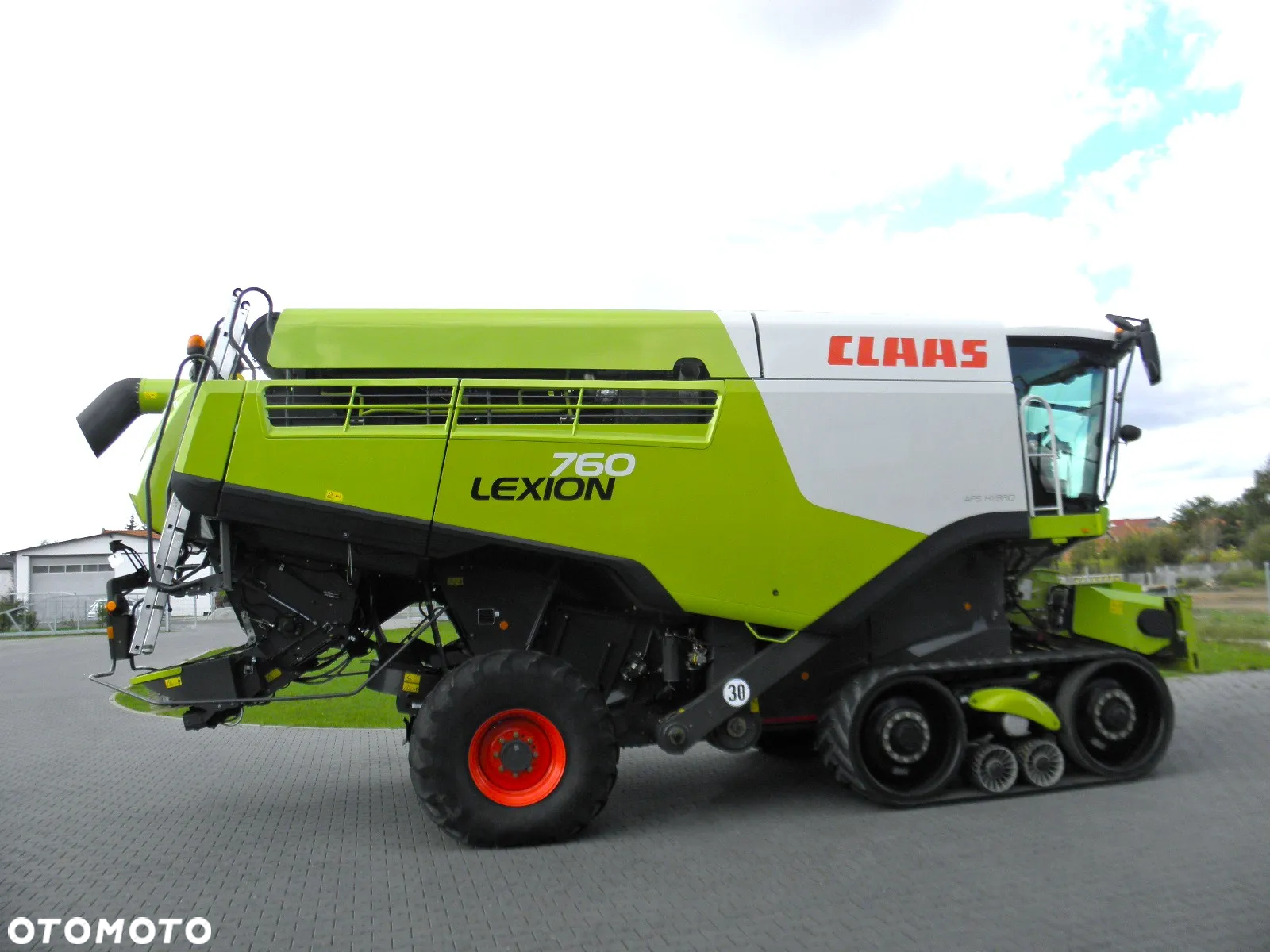 Claas Lexion 760 Terra Trac 2015 Rok, 1900 motgodzin, Heder V 930 2019 Rok, Najbogatsza Wersja, Nie Malowany, Stan Idealny - 9