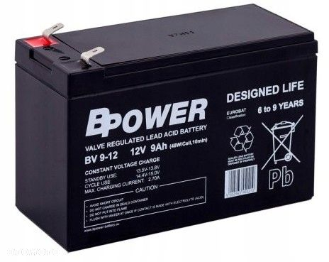 Akumulator BPOWER BV 9-12 9AH Rybnik