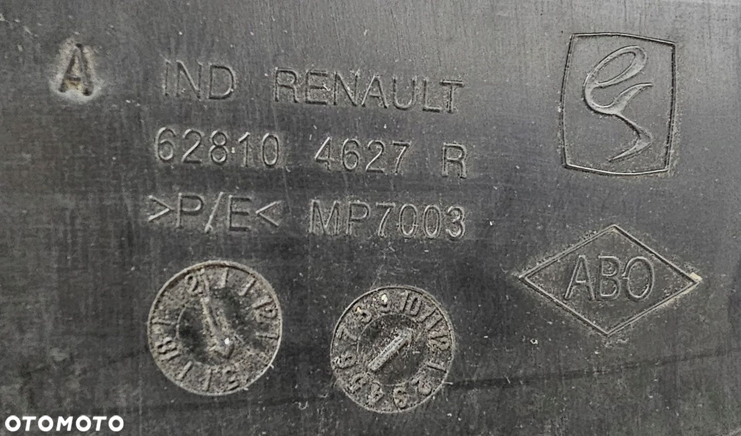 NOWA ORYGINALNA KRATKA CHŁODNICY DACIA SANDERO II - 628104627R - 4