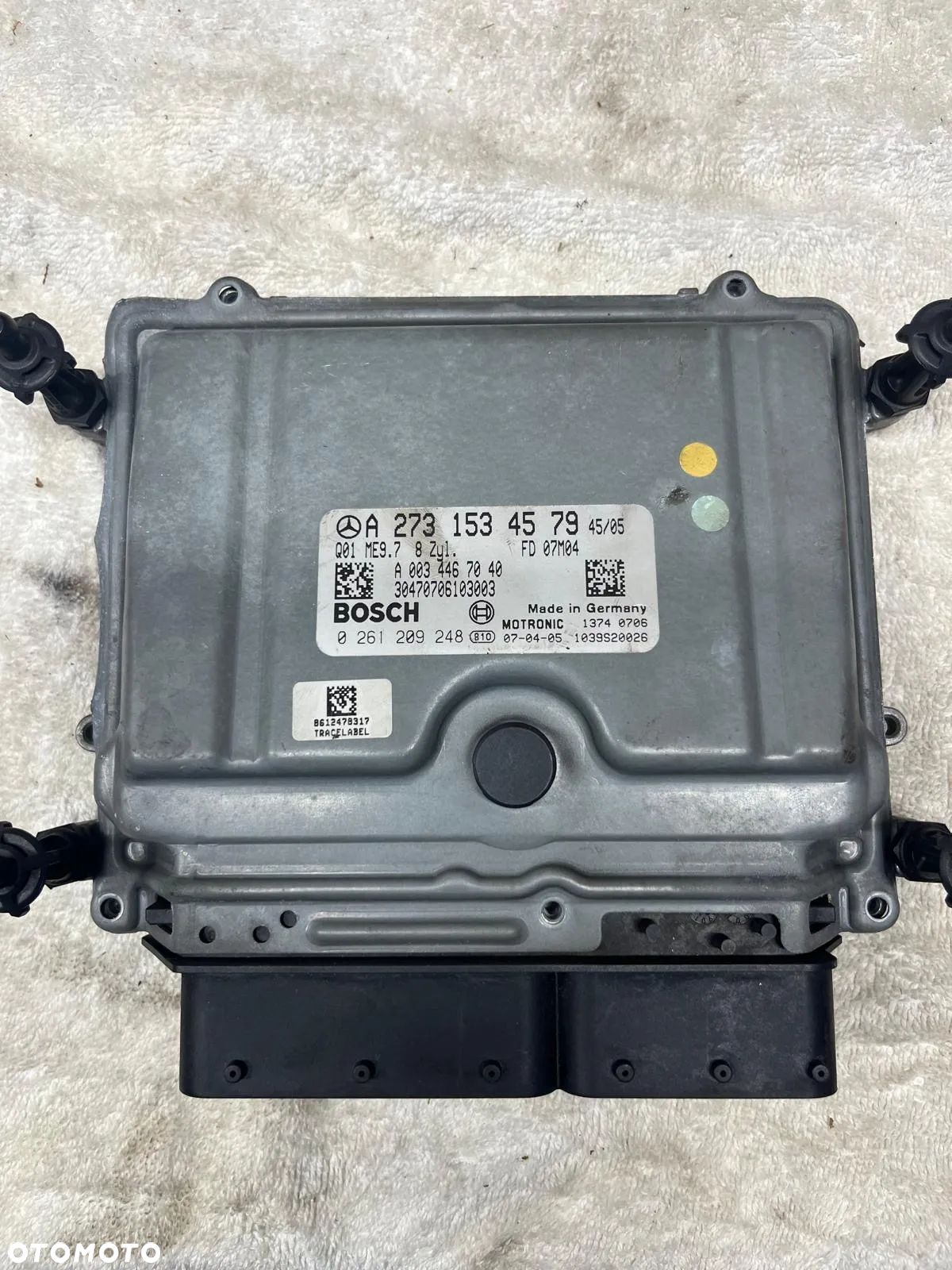 komputer sterownik silnika w221 w216 5.5 v8 a2731534579 - 1