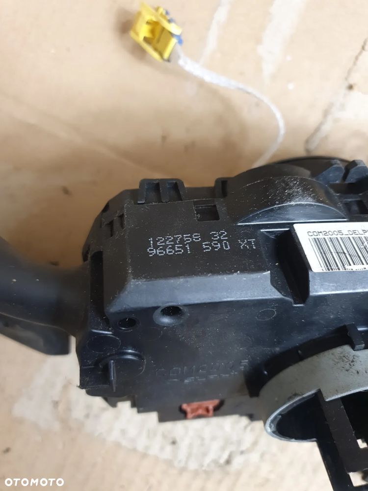 } MANETKA PRZEŁĄCZNIK ZESPOLONY TAŚMA PEUGEOT 307 LIFT 96651590XT - 2