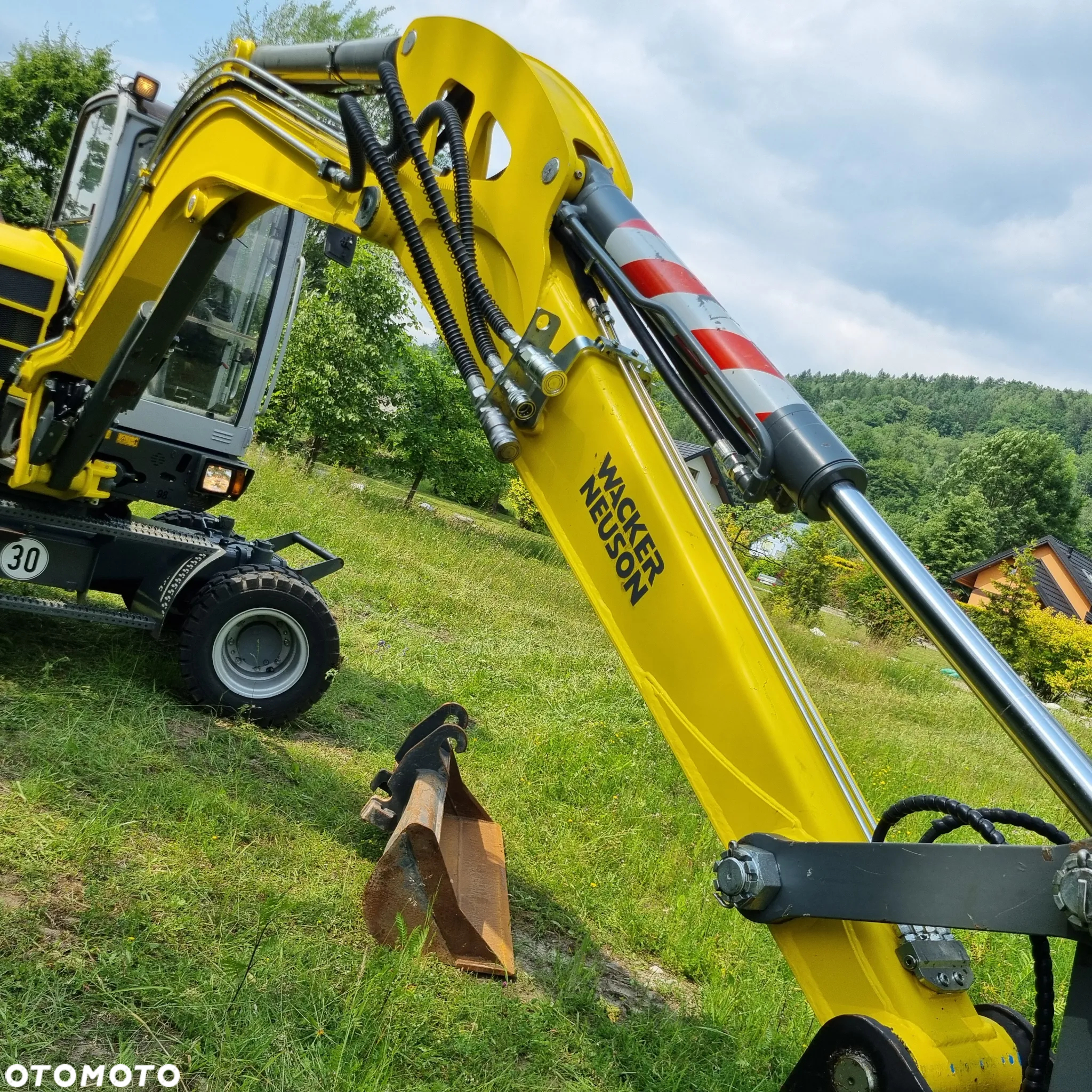 Wacker Neuson 6503-2 wersja7 Koparka kołowa 6,5t Nowe opony tylko 640h jak z Salonu 2015r import Norwegi! - 19