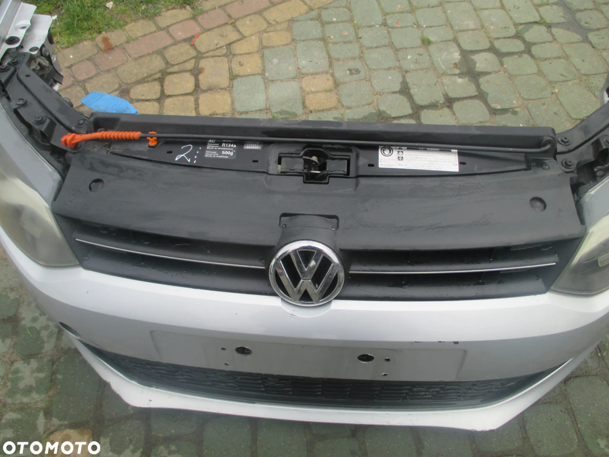 Pas chłodnica lampy zderzak chlodnica VW POLO V - 3
