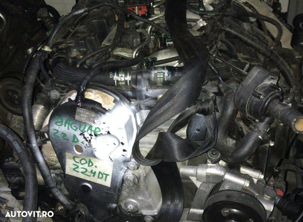 Motor Jaguar 2.2D cod 224DT Euro 5 fara anexe