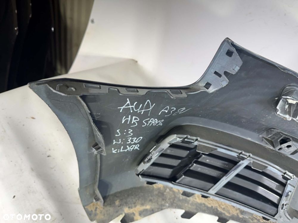 Audi A3 8V HB Lift Zderzak Przód Przedni Sprysk. LX7R 16-20 8V3807437AF - 15