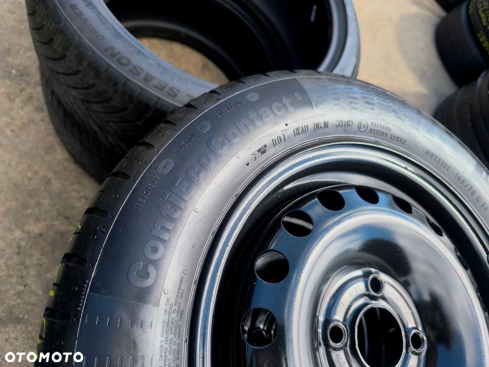 165/70R14 81T Opony Letnie Lato CONTINENTAL ContiEcoContact 5 7mm Legnica ALU-RAD 165/70 - 10