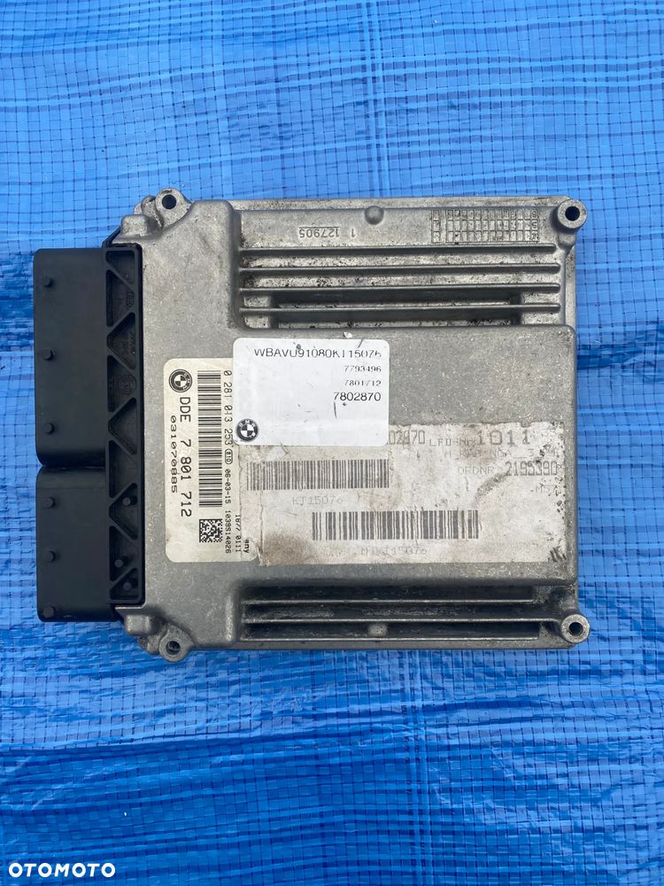 KOMPUTER STEROWNIK SILNIKA BMW E60 E61 E90 E91 3.0D 0281013253 - 1