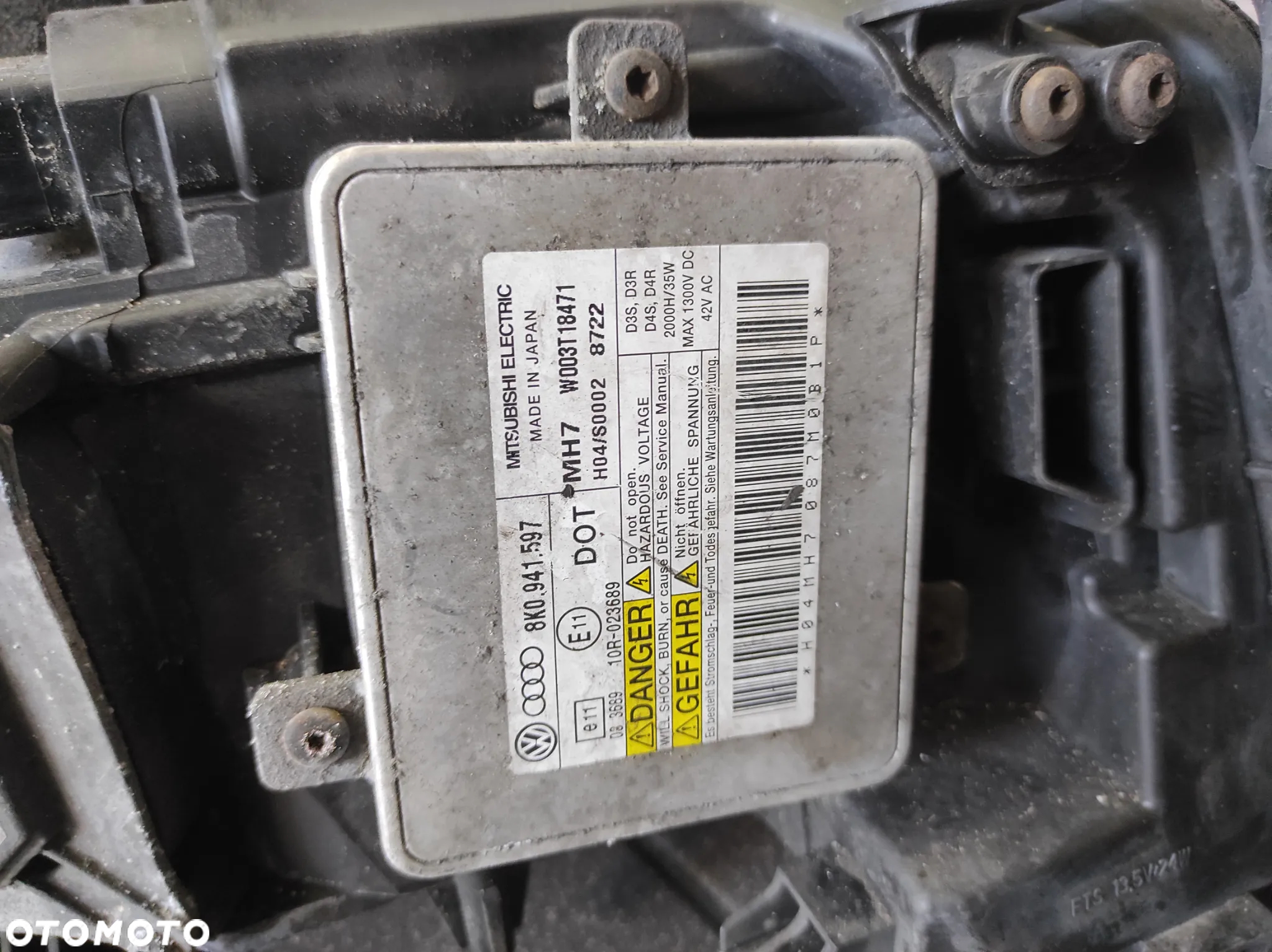 LAMPA PRZEDNIA LEWA PRZÓD LEWY AUDI A4 B8 XENON LED PRZEDLIFT 8K0941003P EUROPA  WYSYŁKA !!! - 8