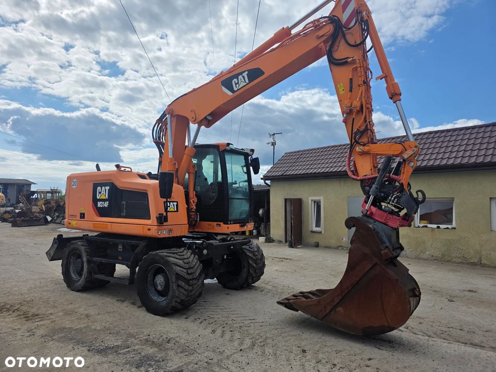 Caterpillar Cat M314F Rototil z Niemiec - 3