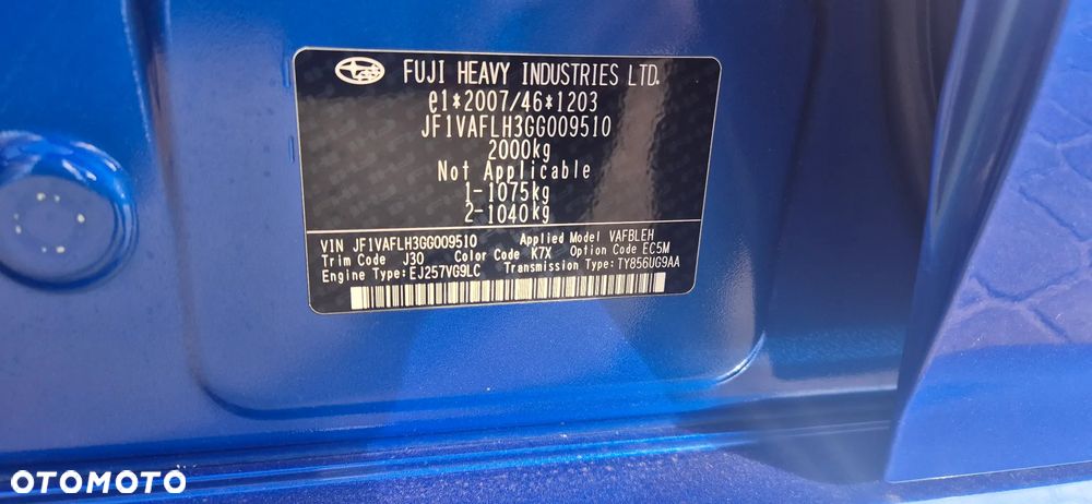 Subaru WRX STI 2.5 STTOP - 24