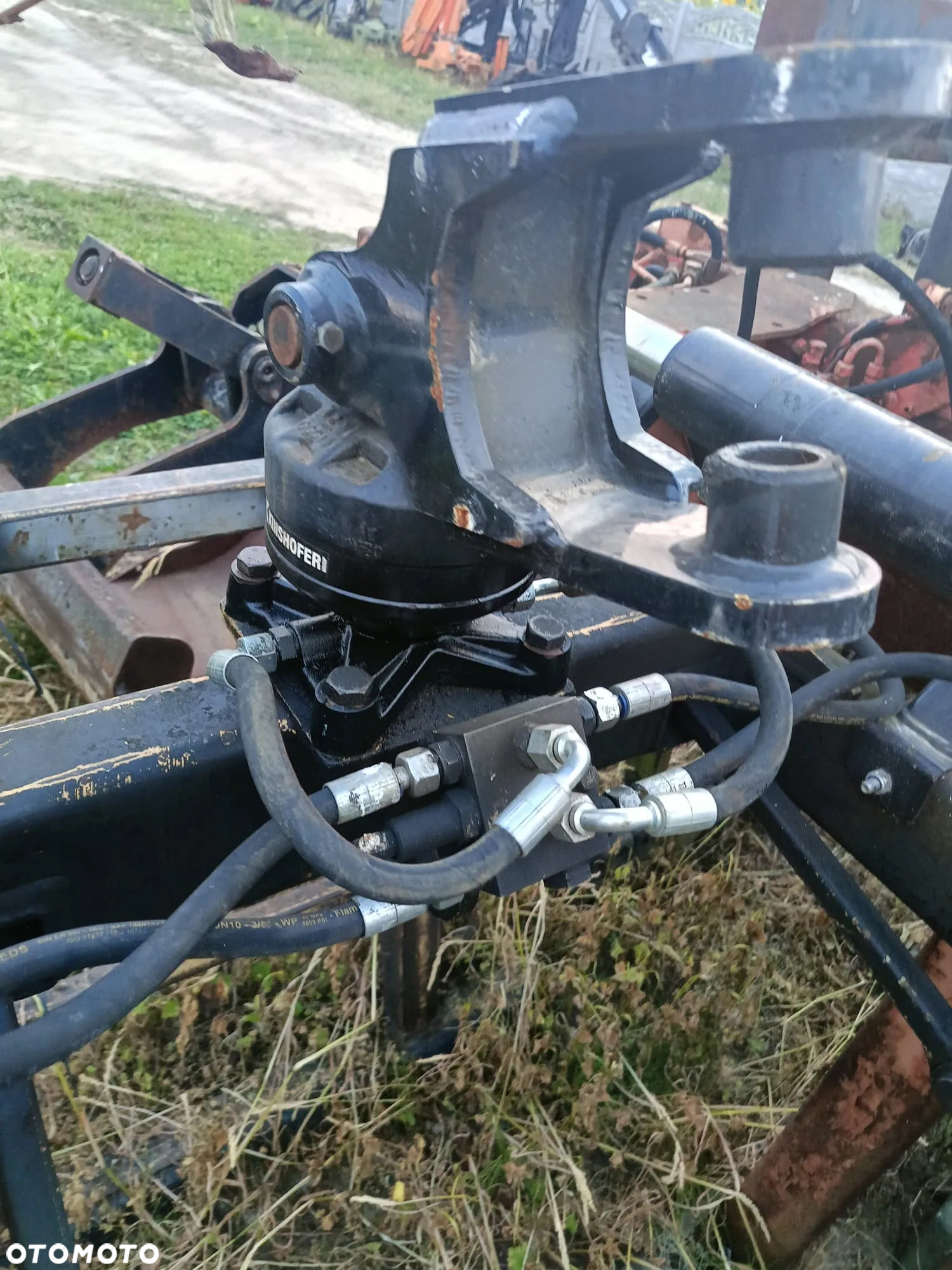 Rotator KINSHOFER 4500 kg hds dźwig żuraw koparka chwytak do drewna - 4