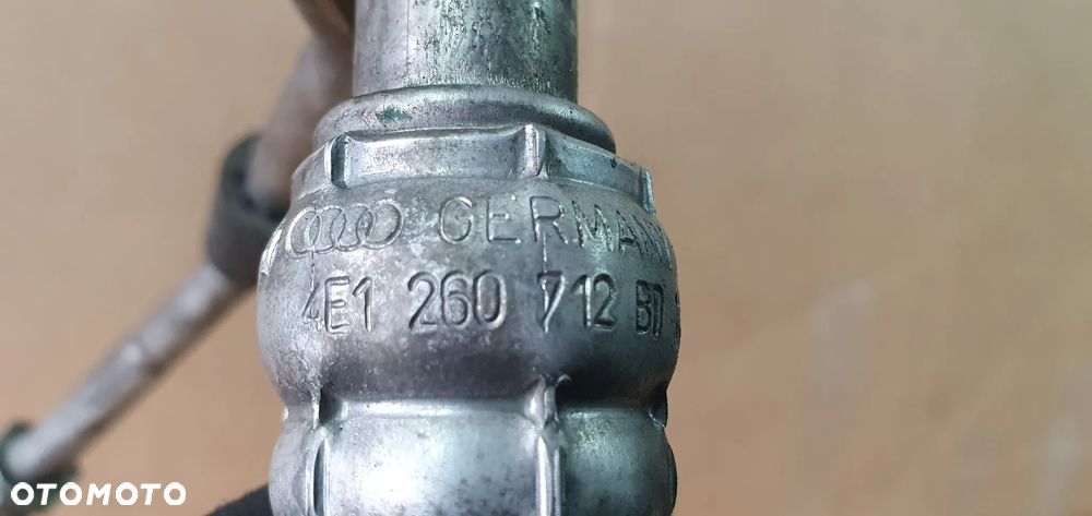 Przewód rurka klimatyzacji klimy Audi A8 D3 4E1260712BD - 8