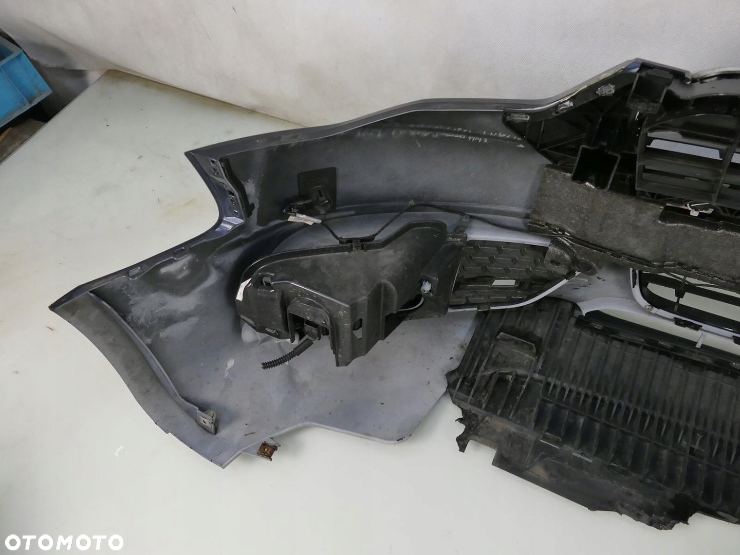 AUDI A5 8T LIFT SPORTBACK ZDERZAK PDC HALOGEN PRZÓD PRZEDNI LX5R - 15