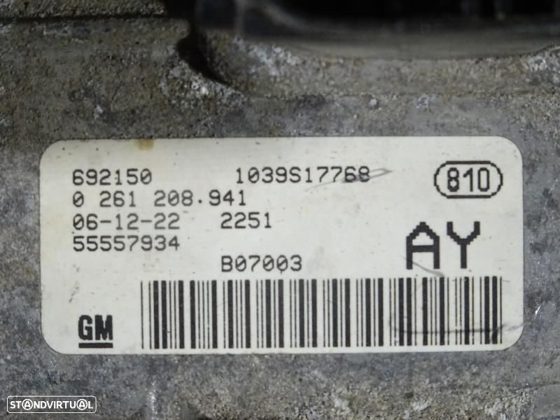 Centralina De Motor Opel Corsa D (S07)  55557934 / 0261208941 / 0 261 - 4
