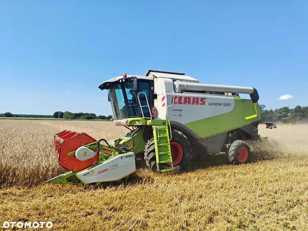 Claas Lexion 520, 1900h, 5.4m vario