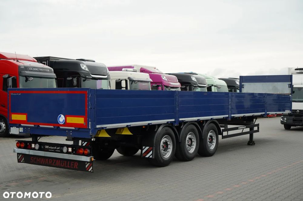 Schwarzmuller NACZEPA / BURTOWA / OŚ PODNOSZONA / SAF / DO BUDOWLANKI - 5