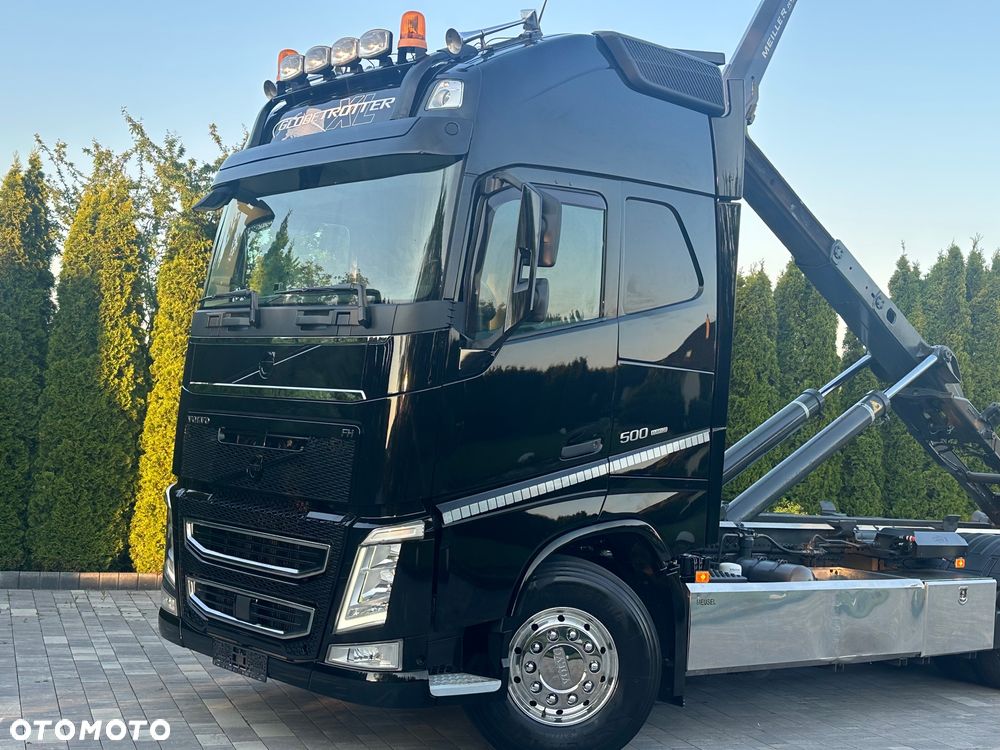 Volvo / FH 500 / 6X2 / HAKOWIEC / MEILLER -KIPPER 21-67/ Oś-SKRĘTNA-PODNOSZONA / - 9