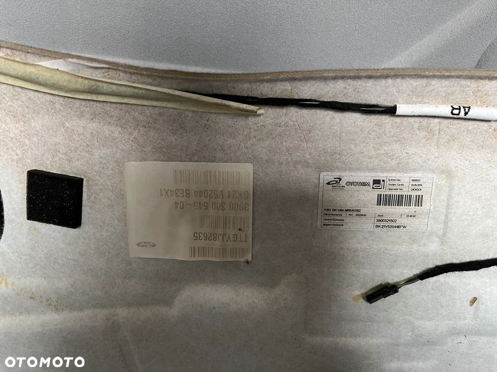 ŚCIANA GRODZIOWA PODSUFITKA BK21V52044B FORD TRANSIT CUSTOM - 4