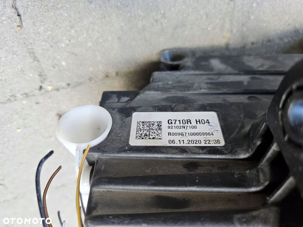 lampa przednia hyundai tucson iv komplet 4 sztuki 92101n7100 2020 rok - 4