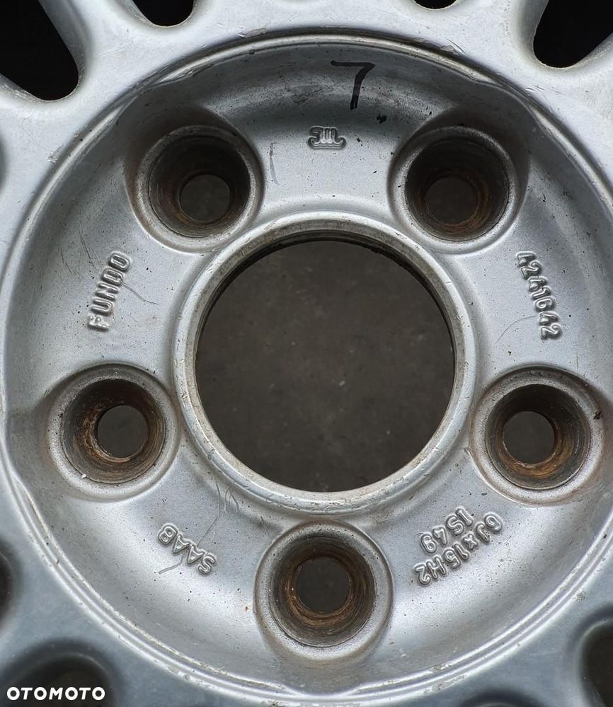 ALUFELGI FELGI 15 5x110 6J ET49 SAAB 900 II 4SZT - 6