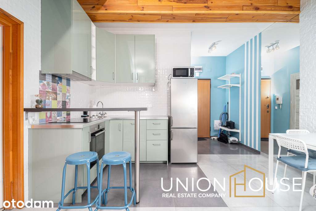2 pokoje - 34m2 - Centrum - Winda - Garaż