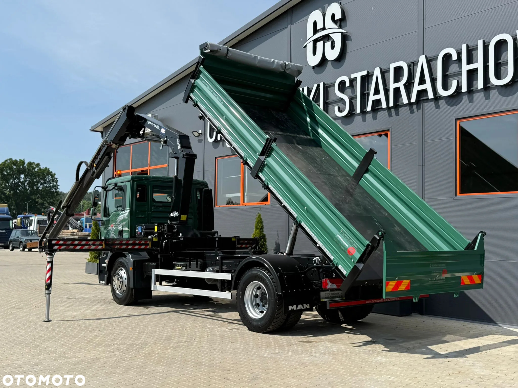 MAN TGM TGL TGS 18.250 // E5 // wywrotka 3-S + HDS HMF 1420 - K2 // budowlanka // energetyka //żuraw dzwig kran crane // Świeżo sprowadzony - 24