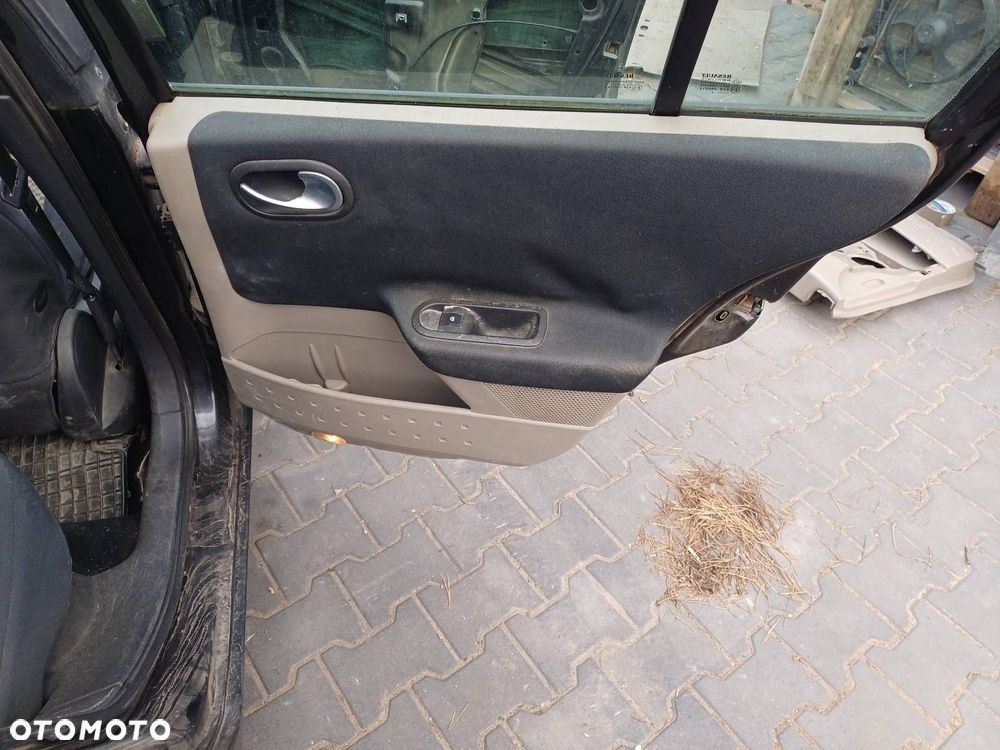 FOTELE KOMPLET LEWY PRAWY KANAPA TYŁ + BOCZKI RENAULT MEGANE II - 7