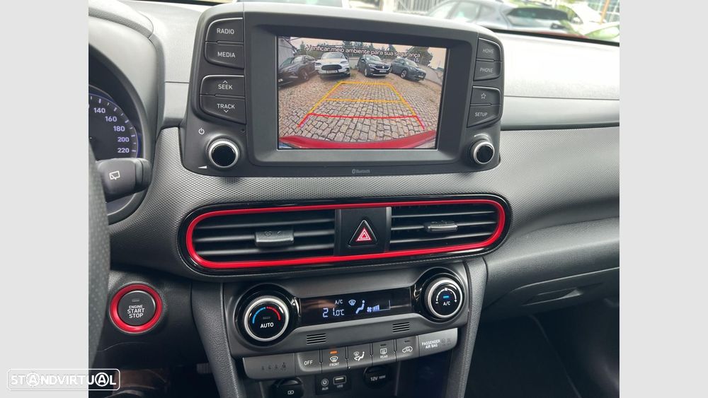 Hyundai Kauai 1.0 T-GDi Premium Pele/Tec.Vermelho - 16