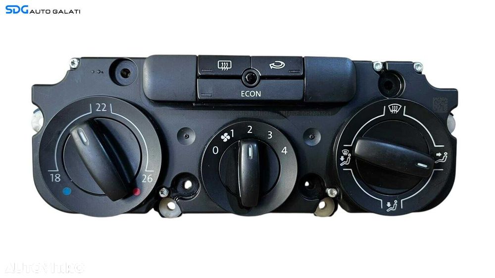 Panou Modul Unitate Comanda AC Aer Conditionat Clima Climatic Volkswagen Caddy 2003 - 2010 Cod 1K0820047CR 5HB008719 [LC0587] - 1