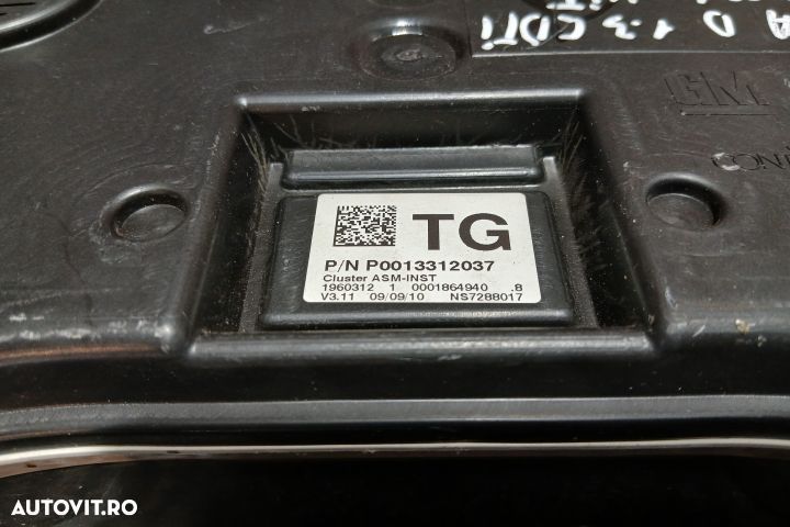 Ceasuri bord P0013312037 1344277 P0013312037 1344277 Opel Corsa D [20 - 3