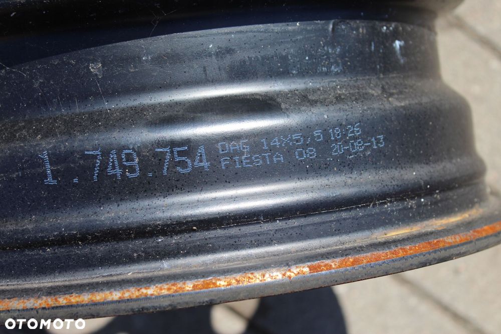 ford fiesta 14cali 4x108 et47,5 5,5j - 6