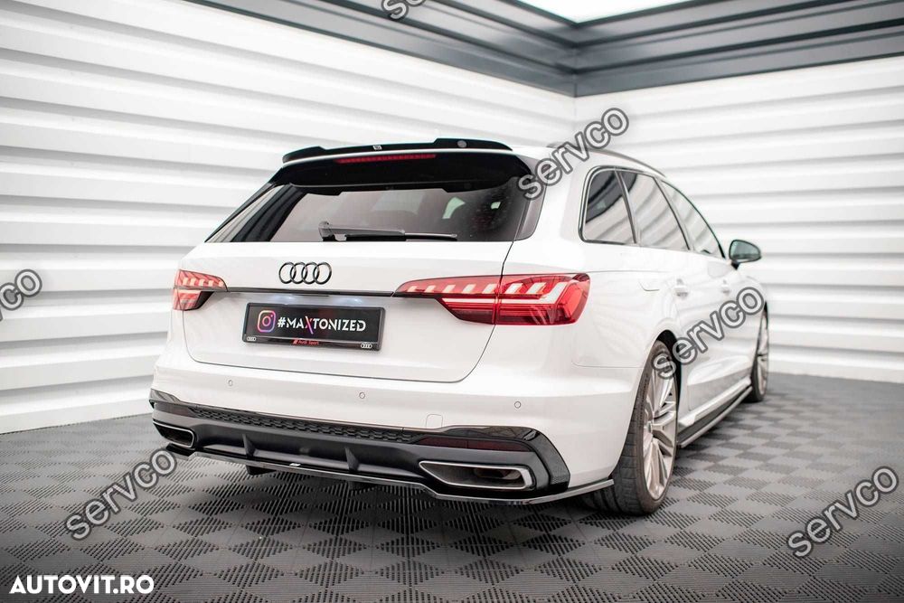 Prelungire bara spate Audi A4 S-Line B9 2019- v11 - Maxton Design - 2
