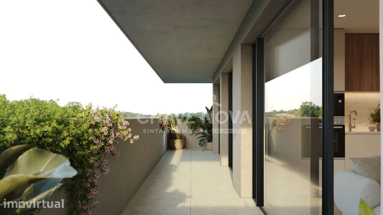 Apartamento T2+1 Novo c/ Lugar de Garagem em Mafamude - Grande imagem: 4/20