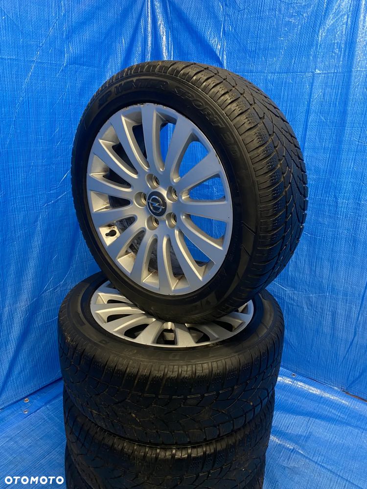 KOŁA KOŁO FELGA ALUMINIOWE ALUSY 18" 8J  5X120; 67,1mm KOMPLET OPONY ZIMOWE DUNLOP 4,8mm OPEL INSIGNIA A  BMW - 5