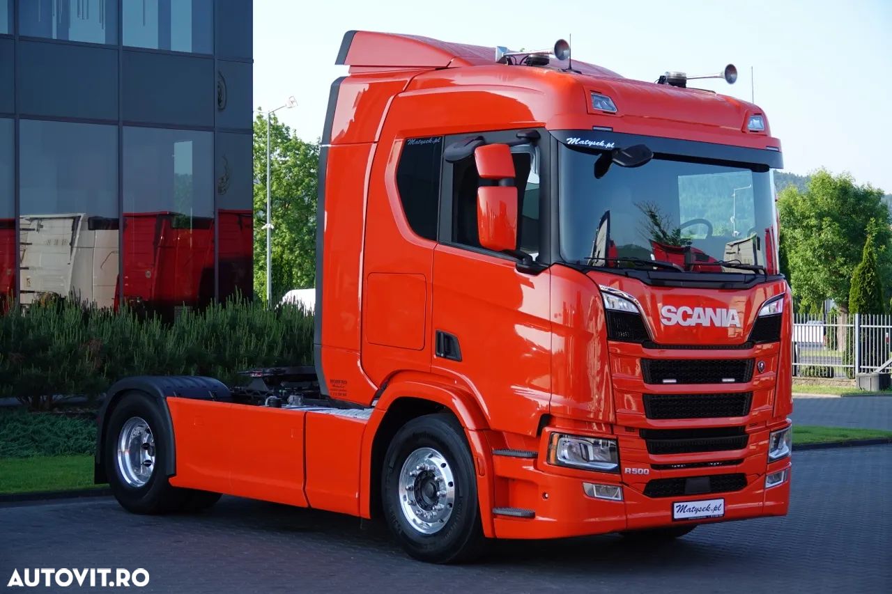 Scania R 500 / SISTEM HIDRAULIC / RETARDER / I-PARK COOL / CABINĂ JOSĂ / COMPLET AIRMATIC / PIELE / JANTE DIN ALIAJ / CONTRACT POST-SERVICE - 1