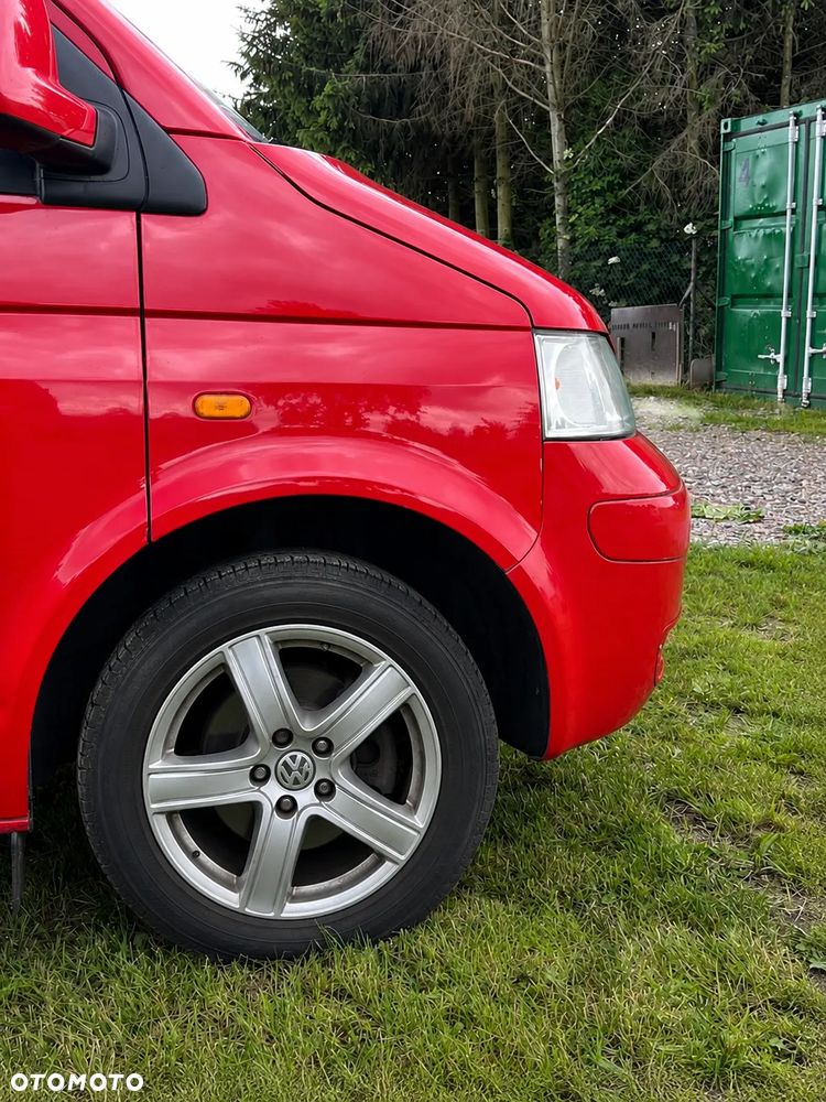 Przód kompletny 1.9 2.5 TDI czerwony LY3D zderzak lampy maska pas przedni chłodnica błotnik VW T5 CARAVELLE DOKA MULTIVAN TRANSPORTER - 8