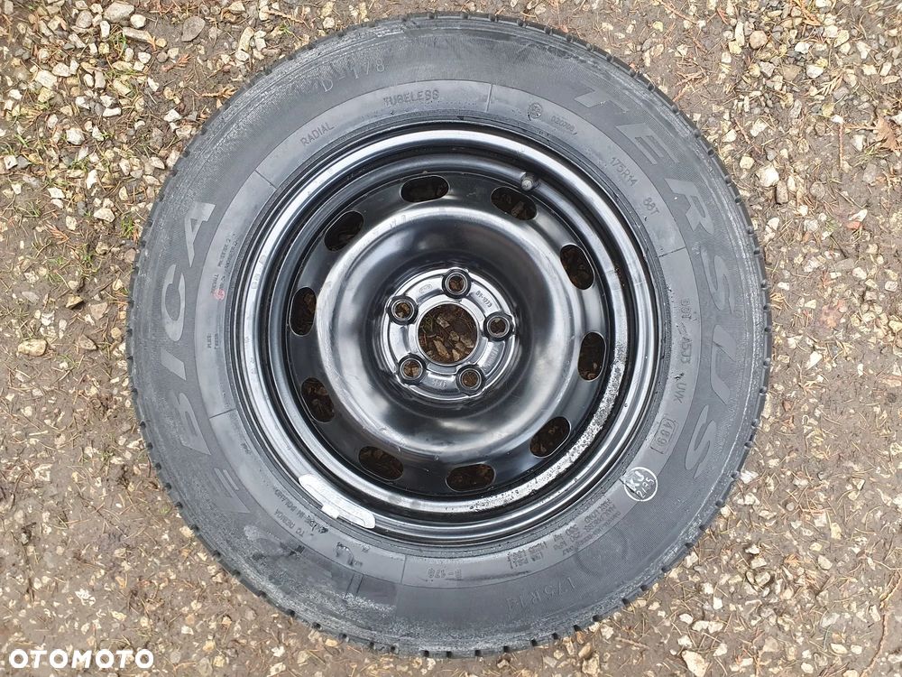 KOŁO DOJAZDOWE Felga stalowa MW R1-1273 6Jx14 5x100 ET38  175R14  GOLF IV BORA AUDI A3 - 1