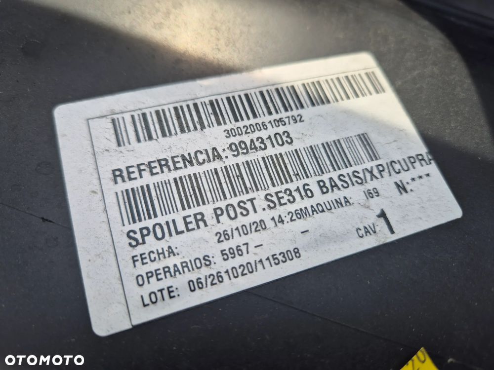 Cupra Formentor  zderzak tylny.OE. - 7