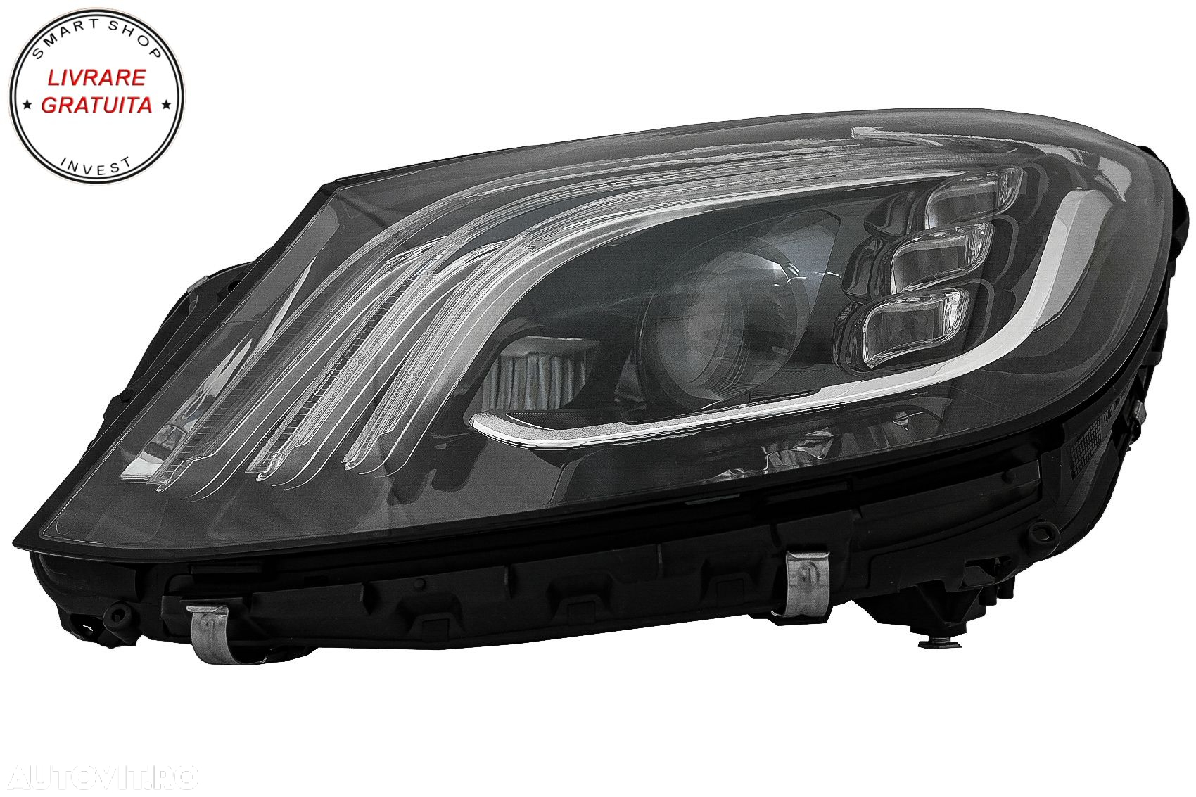 Faruri Full LED Mercedes S-Class W222 Maybach X222 (2013-2017) Facelift Design- livrare gratuita - 2