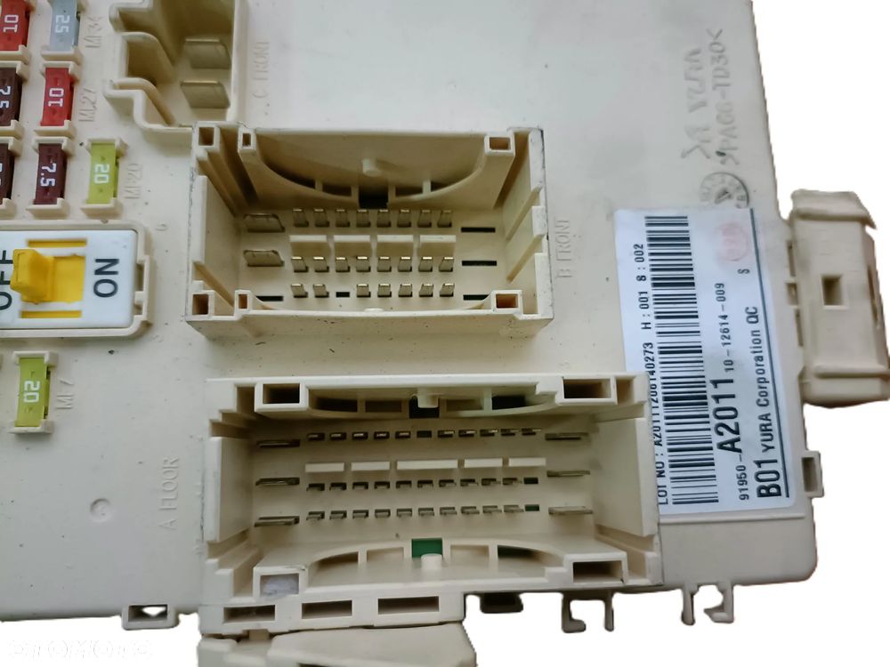 KIA CEED II 2 12-18 1,6 CRDI SKRZYNKA BEZPIECZNIKÓW 91950-A2011 * - 6