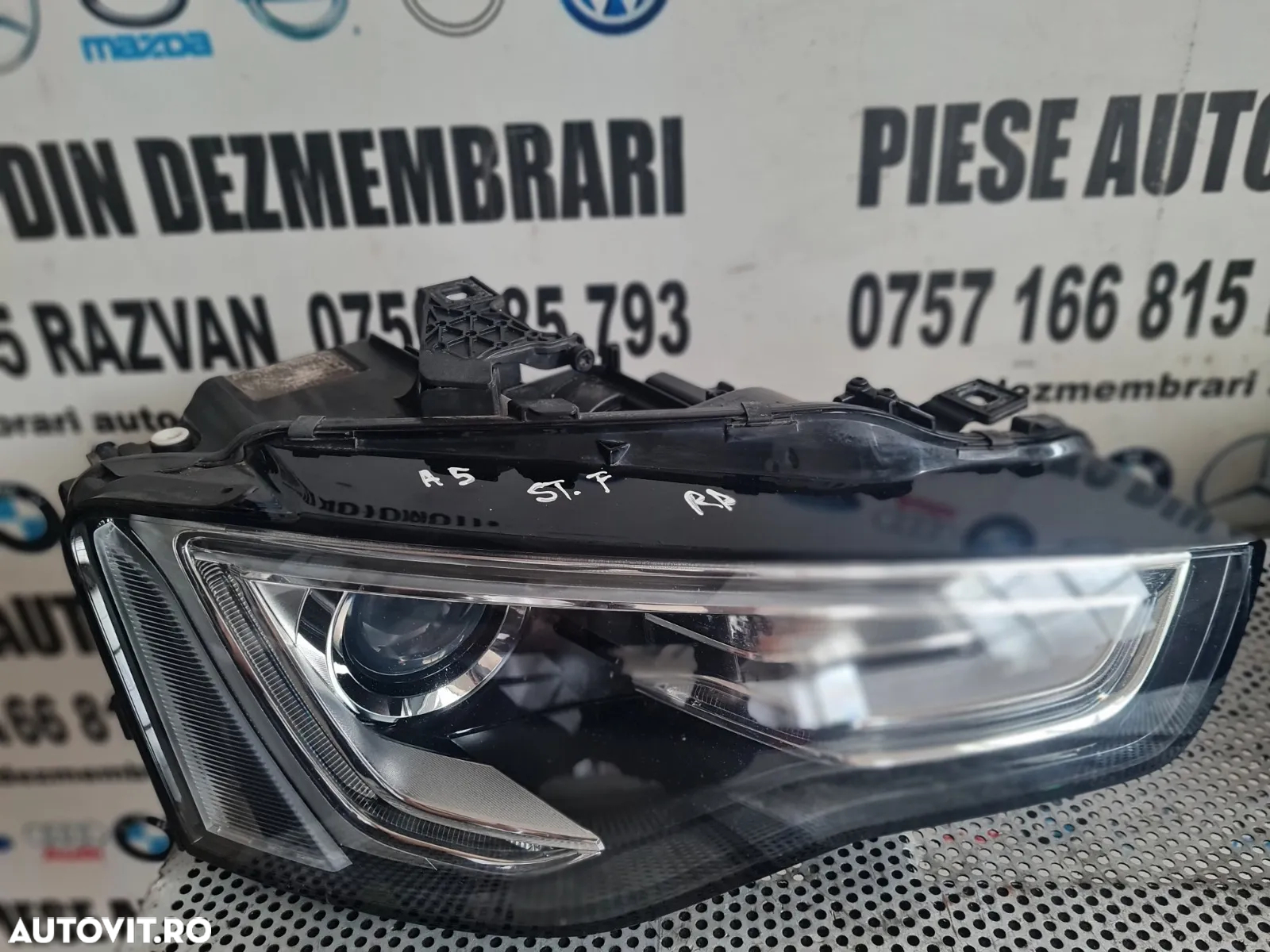 Faruri Far Stanga Dreapta Led Bi-Xenon Complete Audi A5 Facelift 2.0 Tdi Euro 5 Motor CJC Cutie Aut - 6