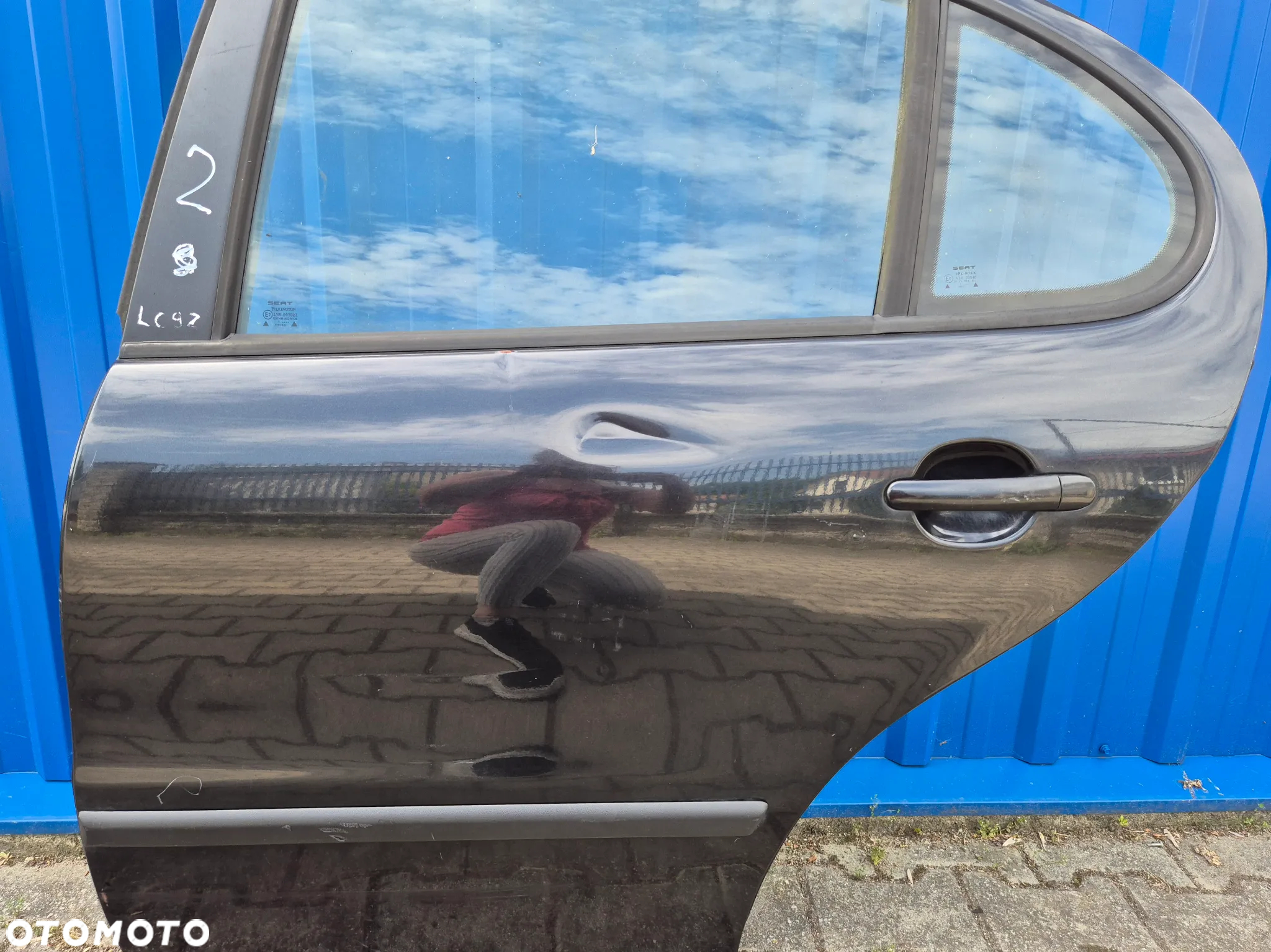 DRZWI TYŁ LEWY LEWE SEAT LEON I ( 1 ) | SEAT TOLEDO II ( 2 ) LC9Z CZARNE - 22