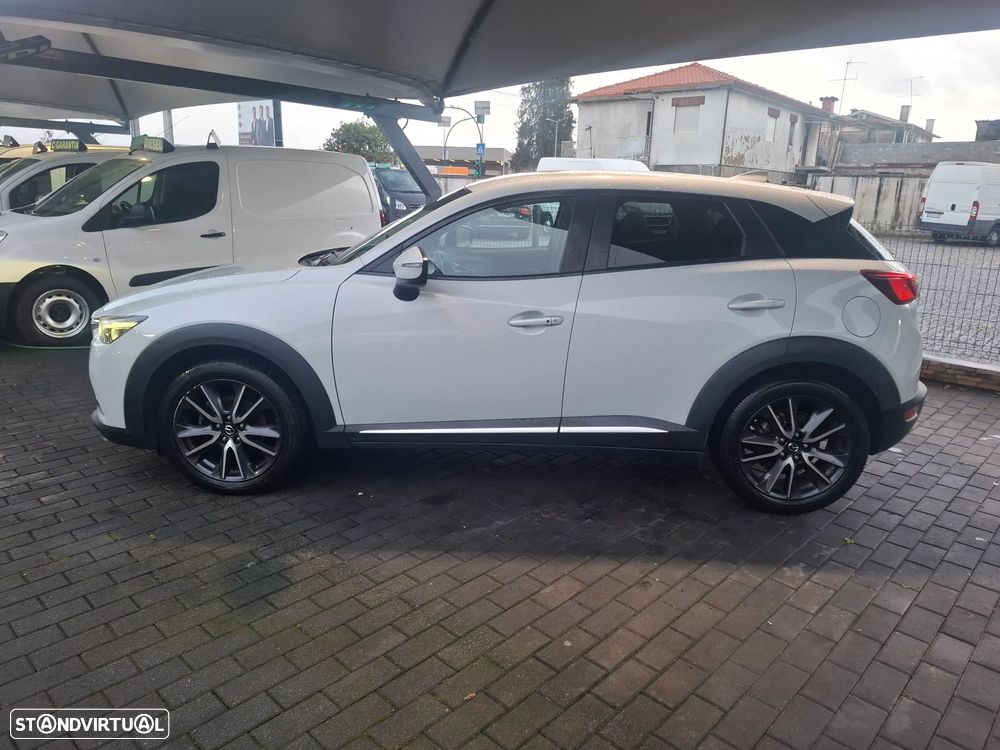Mazda CX-3 1.5 Sky.Excellence HT Leather White Navi - 19