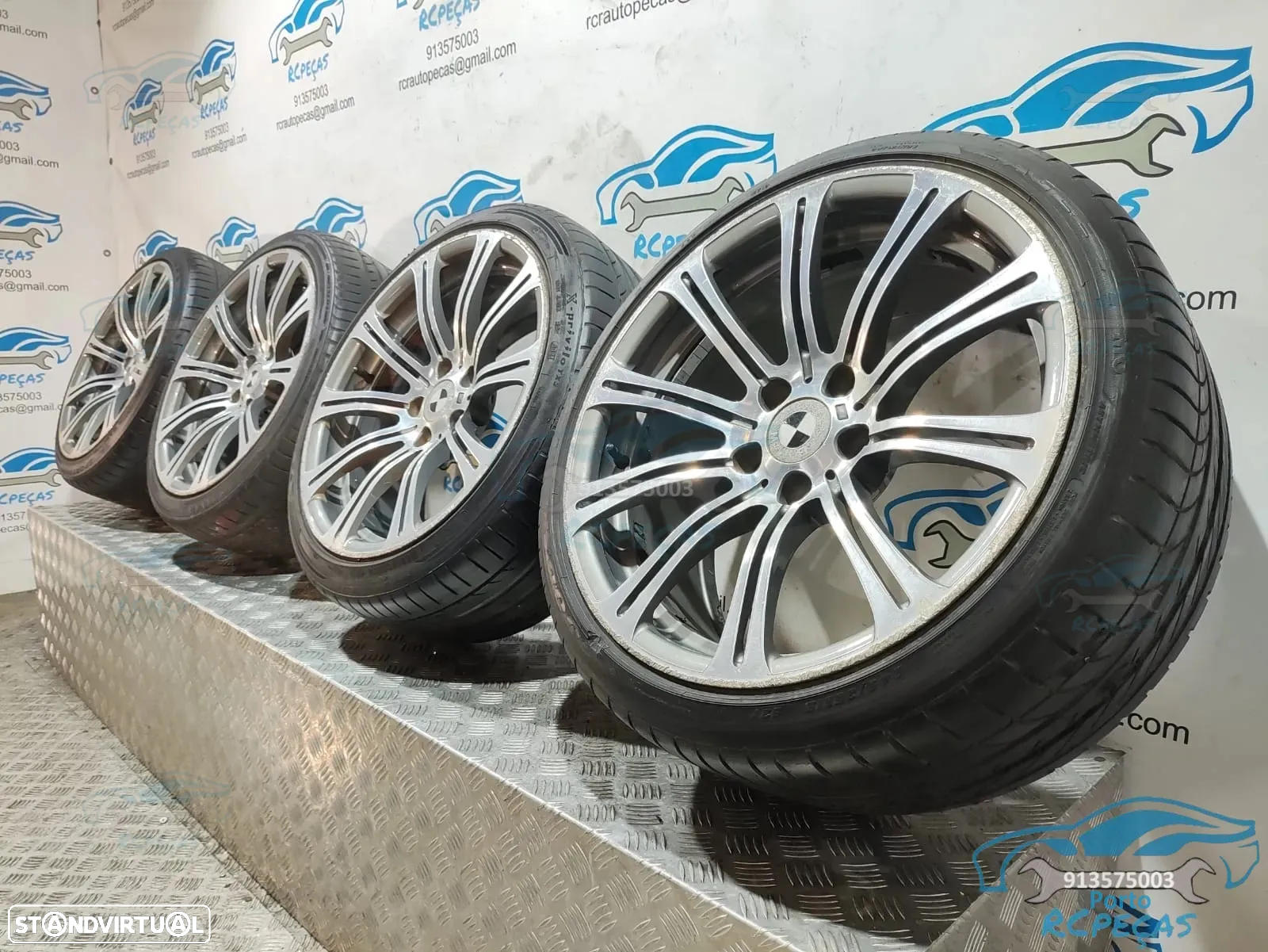 Jantes 19" BMW M3 E92 dupla medida - 8,5J / 9,5J - ET23 | ET29 | 5x120 - 19 Polegadas | Originais BMW | 5 x 120 | E90 | E93 | LCI | E87 | E81 | E88 | E82 | F30 | F31 | 36112283555 | 2283555 | 36112283556 | 2283556 - 3