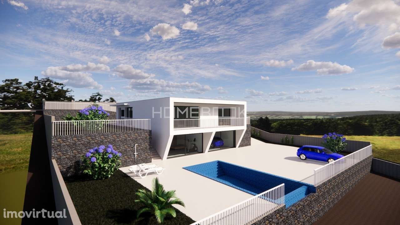 Moradia T4 Moderna com Vista Panorâmica – Santa Cruz - Grande imagem: 4/4