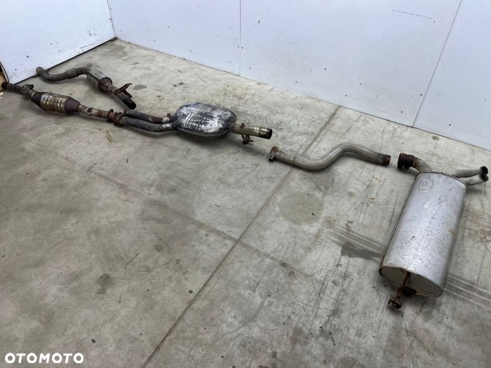 Wydech Mercedes w210 KOMBI 95-02r. 3.2 v6 benzyna KOMPLETNY tłumik katalizatory PEŁNE NIE WYBITE - 15
