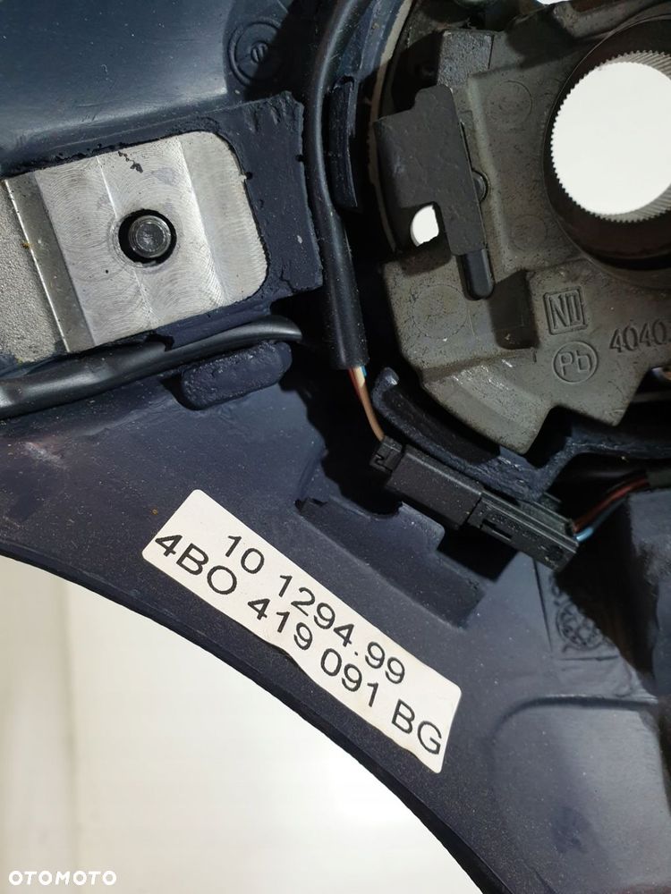 KIEROWNICA MULTI S-LINE 4B0419091BG AUDI A6 S6 C5 A4 B5 GRANATOWA - 16