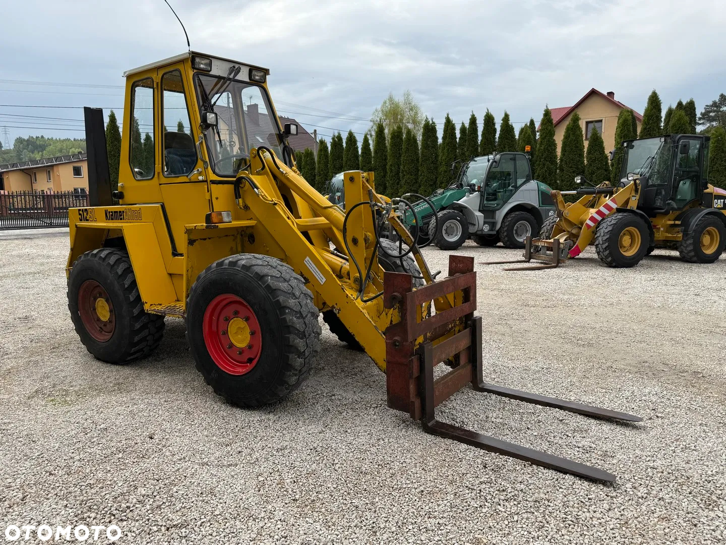 Kramer 512 SL / ŁADNA! / Z NIEMIEC / BARDZO ZWROTNA - DWIE OSIE SKRĘTNE / ORYGINAŁ / 418 318 420 520 312 320 - 13