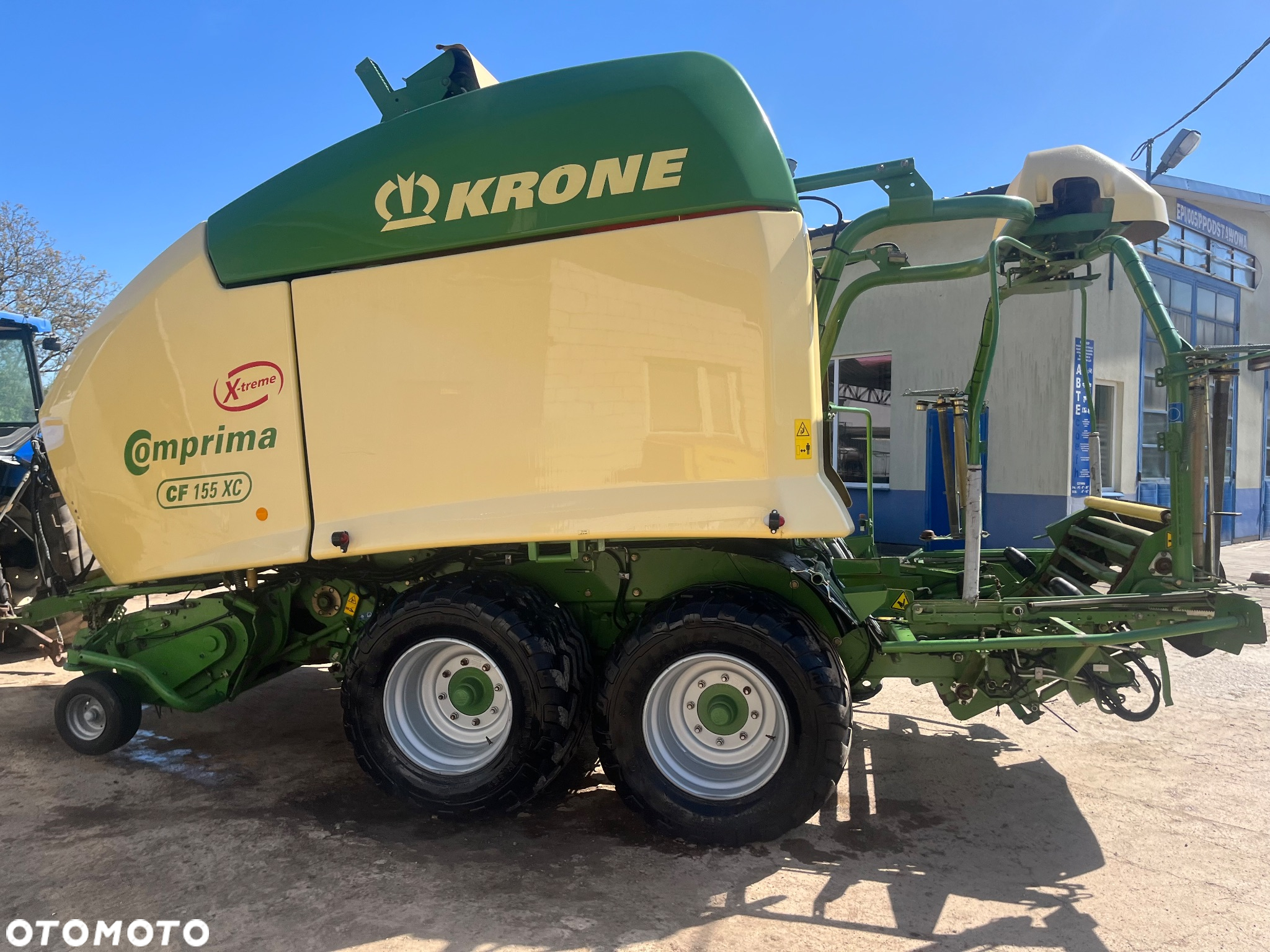 Krone Cf 155 combi xtreme fabrycznie mocniejsza prasa na długie prace w polu - 8